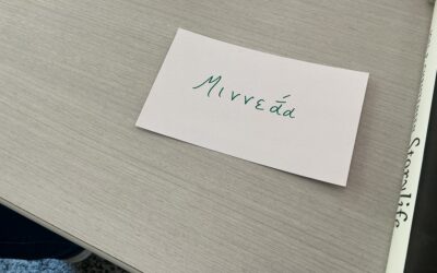 New Greek class at Minnehaha