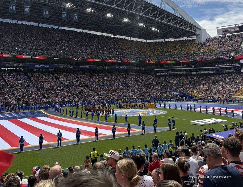A Live World Cup Game